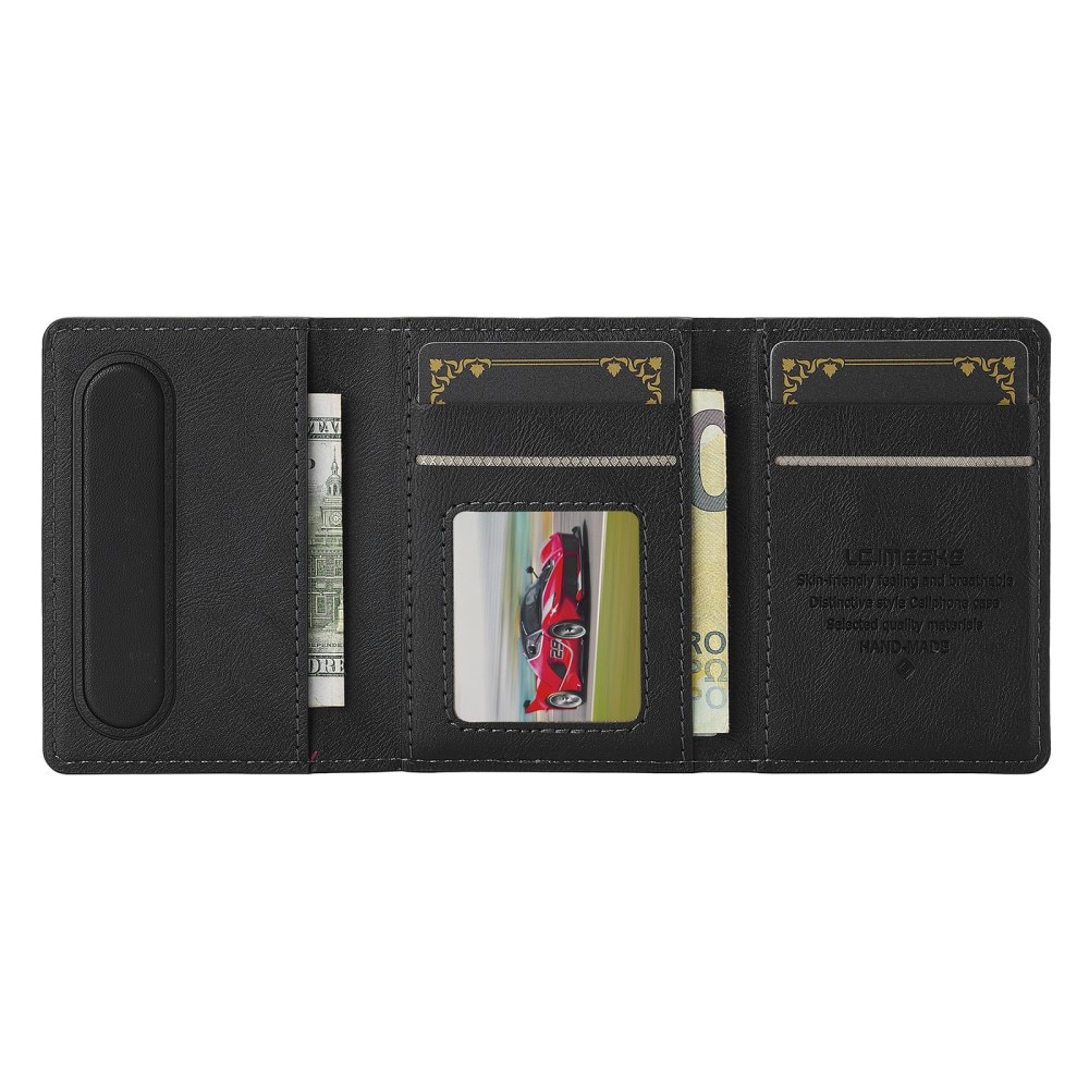 MagSafe Wallet with Stand and RFID Protection Black