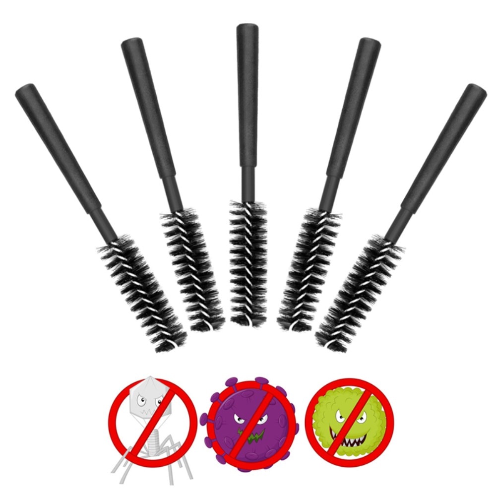 Small Brush Set for Earphones (5-Pack) Black