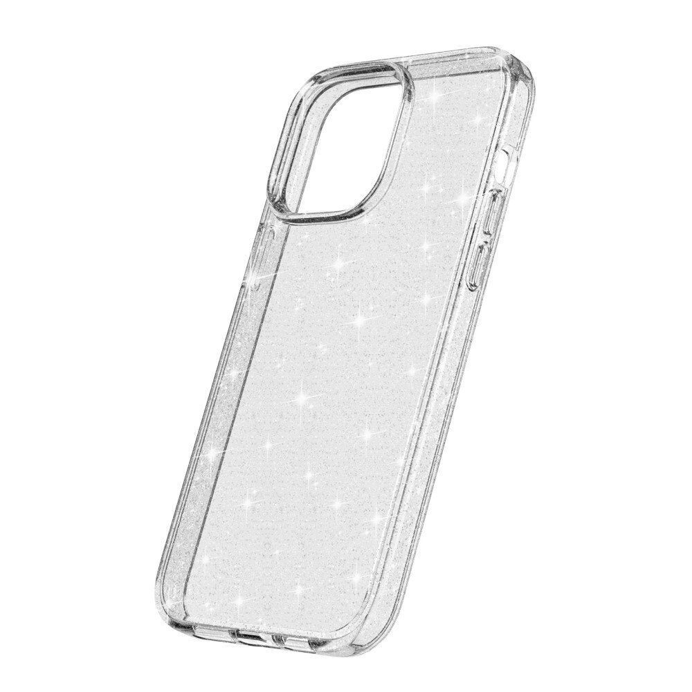 iPhone 15 Pro Max Liquid Glitter Case Transparent