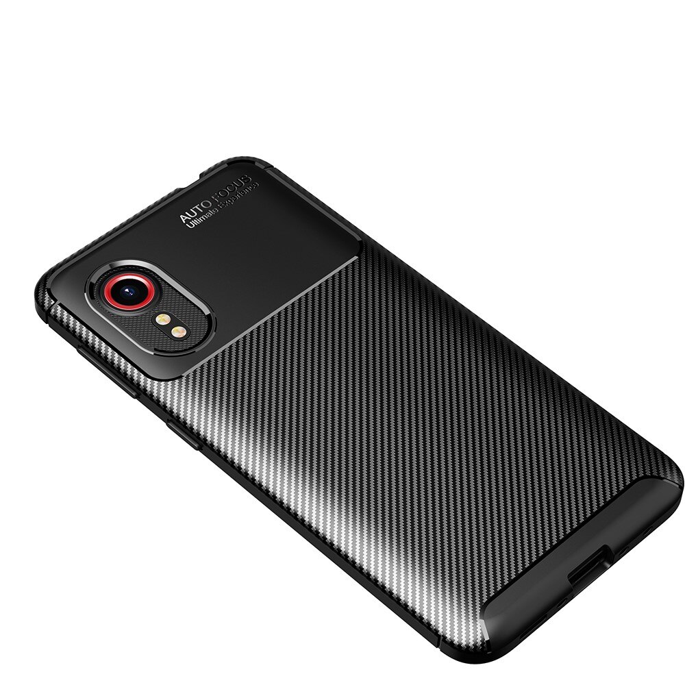 Samsung Galaxy Xcover 5 TPU Case Carbon Fiber Black