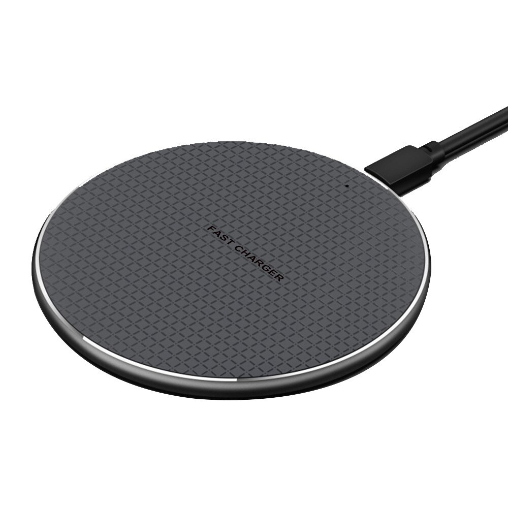 15W Ultra-Thin Wireless Charging Pad Black