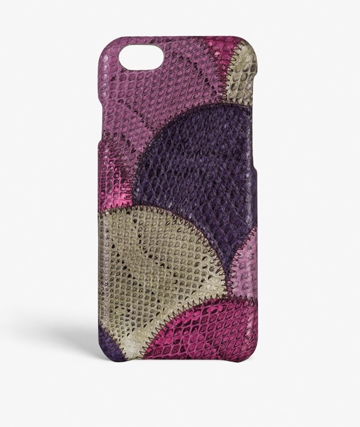 iPhone 6/6S Case Real Water Snake Squama Violetta