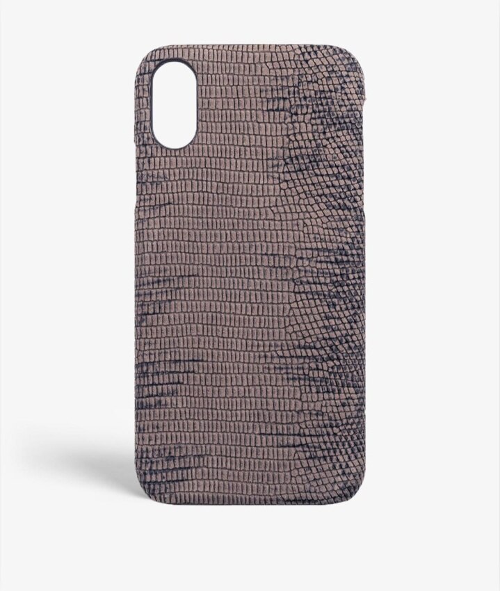 iPhone Xs Max Case Soft Iguana Taupe