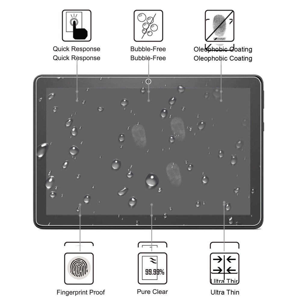 Amazon Fire HD 10 (2021) Tempered Glass Screen Protector 0.3mm