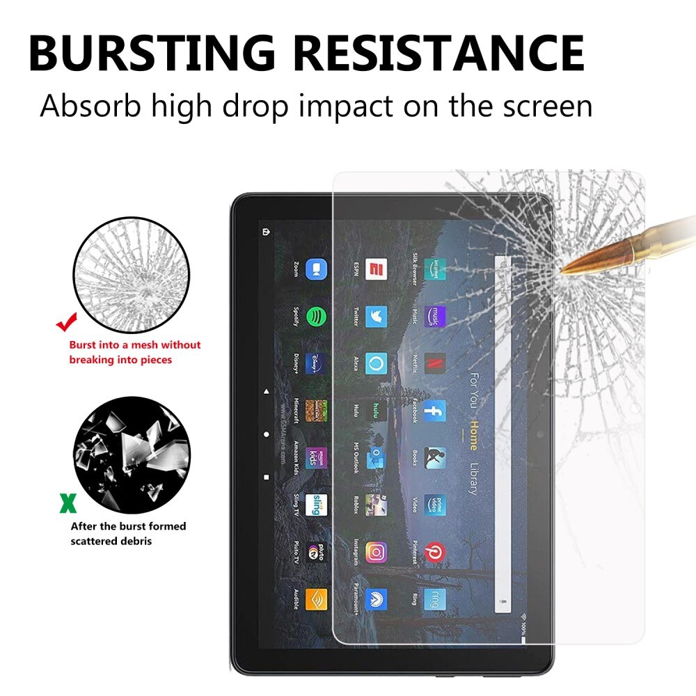 Amazon Fire HD 10 (2021) Tempered Glass Screen Protector 0.3mm