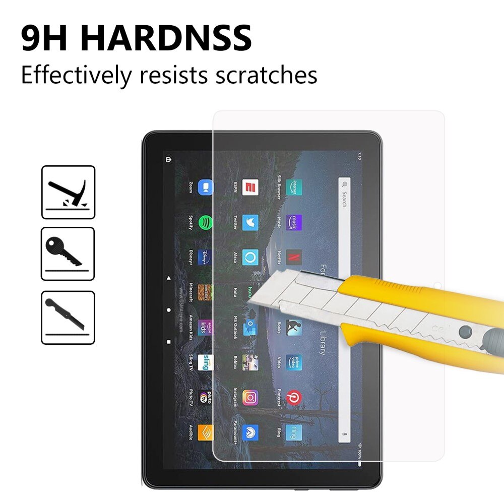 Amazon Fire HD 10 (2021) Tempered Glass Screen Protector 0.3mm