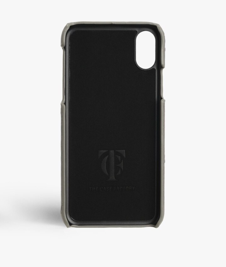 iPhone Xs Max Case Ostrich Grey