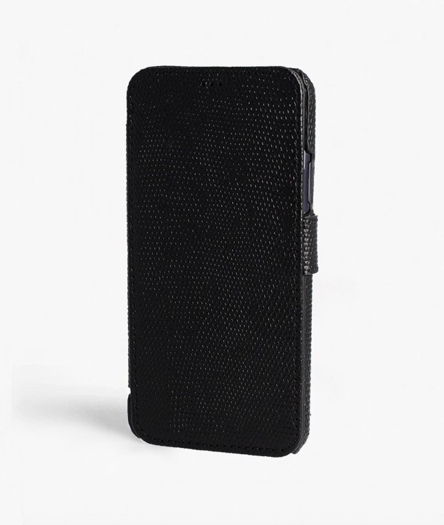 iPhone 11 Pro Max Card Case Lizard Black