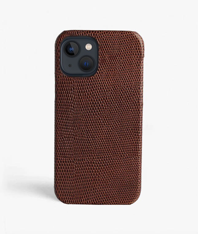 iPhone 13 Mini Case Lizard Brown