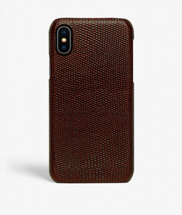 iPhone Xs Max Case Lizard Brown