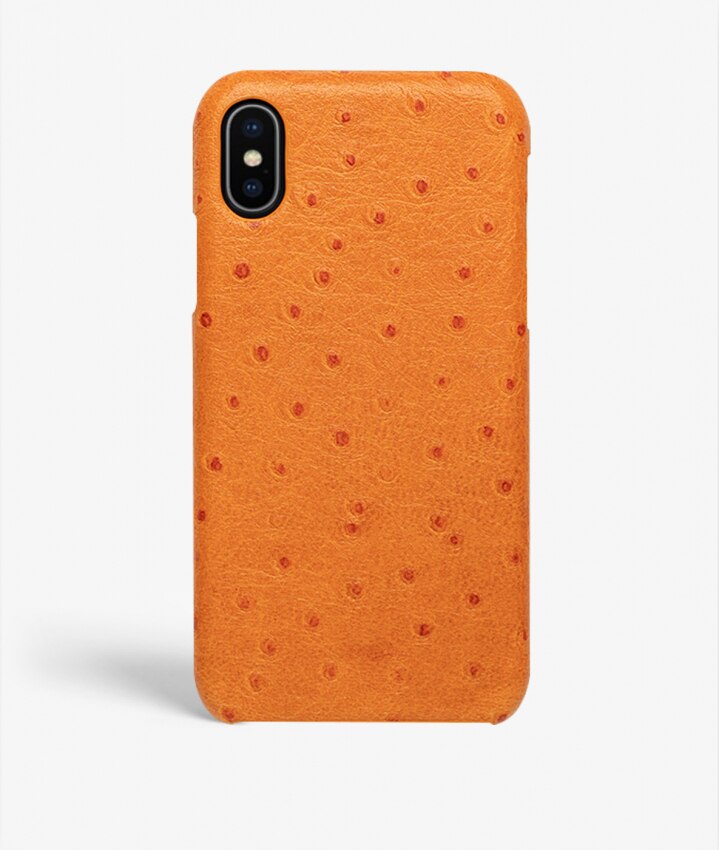 iPhone X/XS Case Ostrich Orange