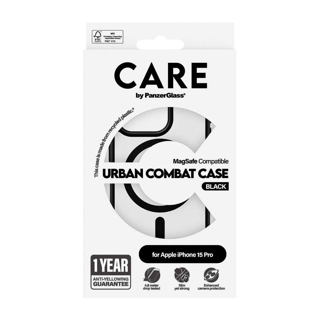 iPhone 15 Pro Urban Combat Case MagSafe Black