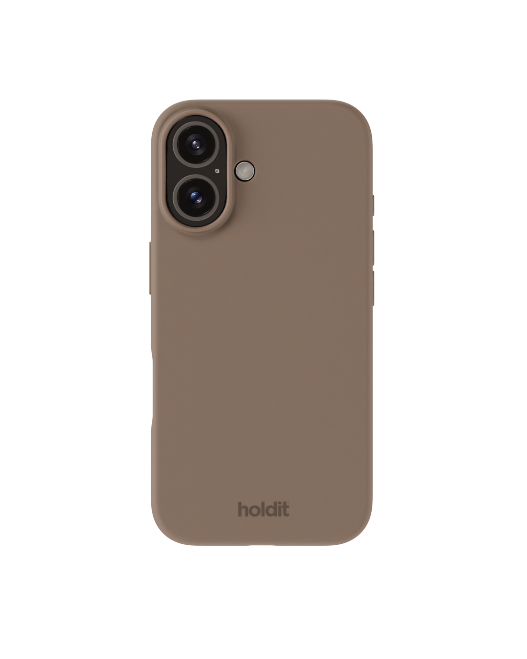 iPhone 16 Silicone Case Mocha Brown