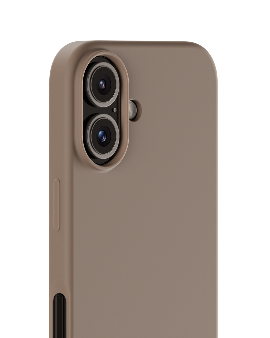 iPhone 16 Silicone Case Mocha Brown