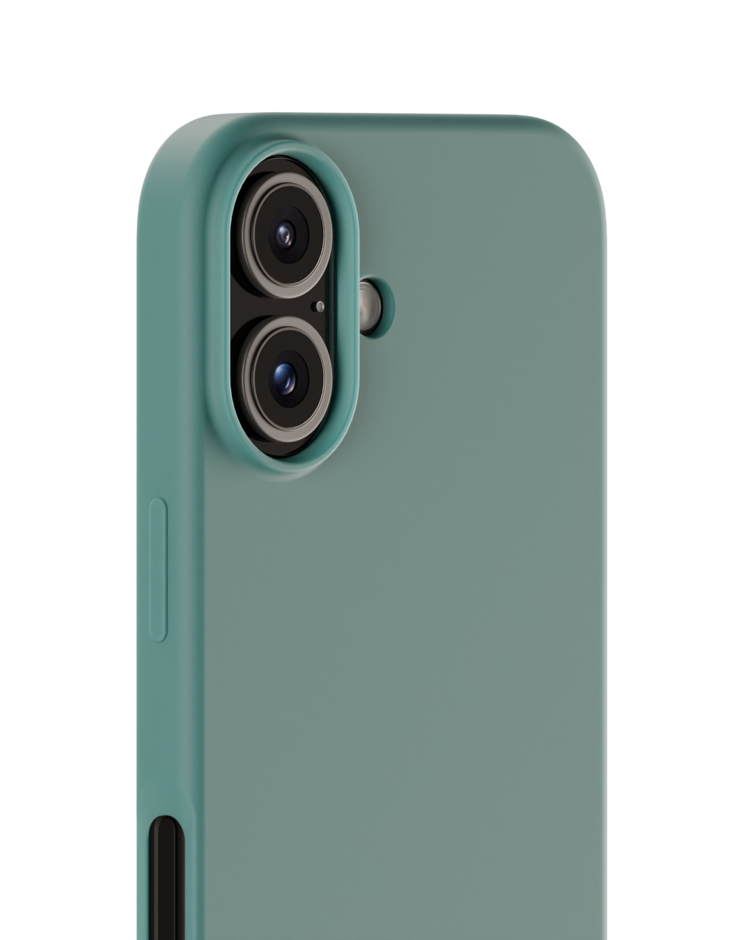 iPhone 16 Silicone Case Moss Green