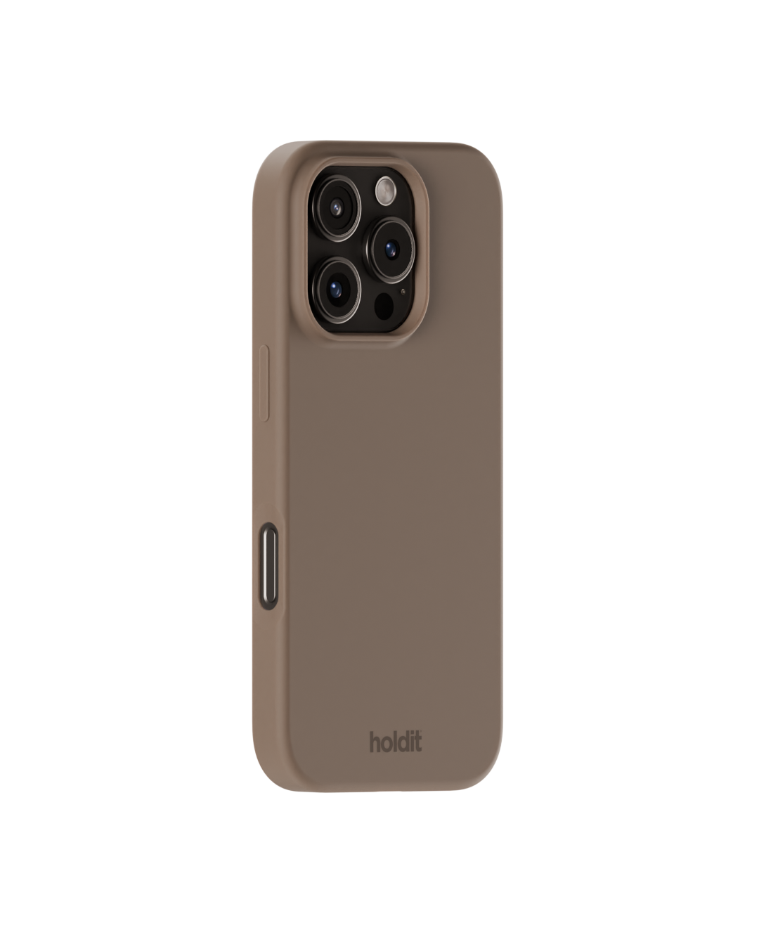 iPhone 16 Pro Silicone Case Mocha Brown