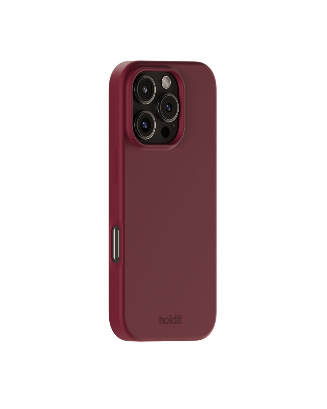 iPhone 16 Pro Silicone Case Red Velvet