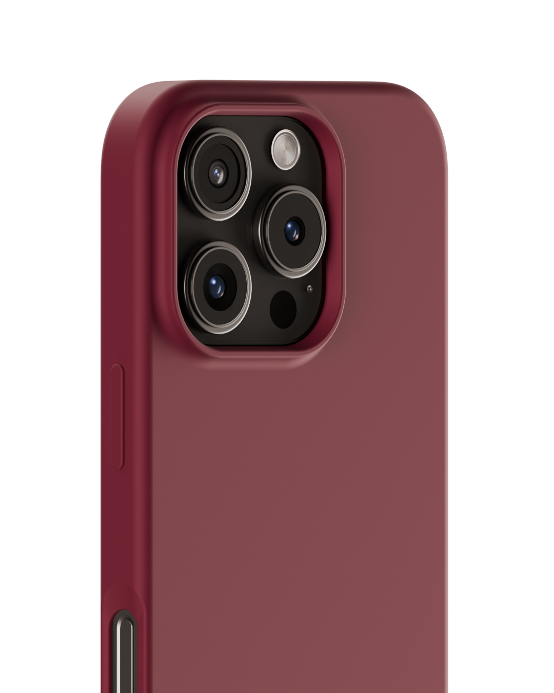 iPhone 16 Pro Silicone Case Red Velvet