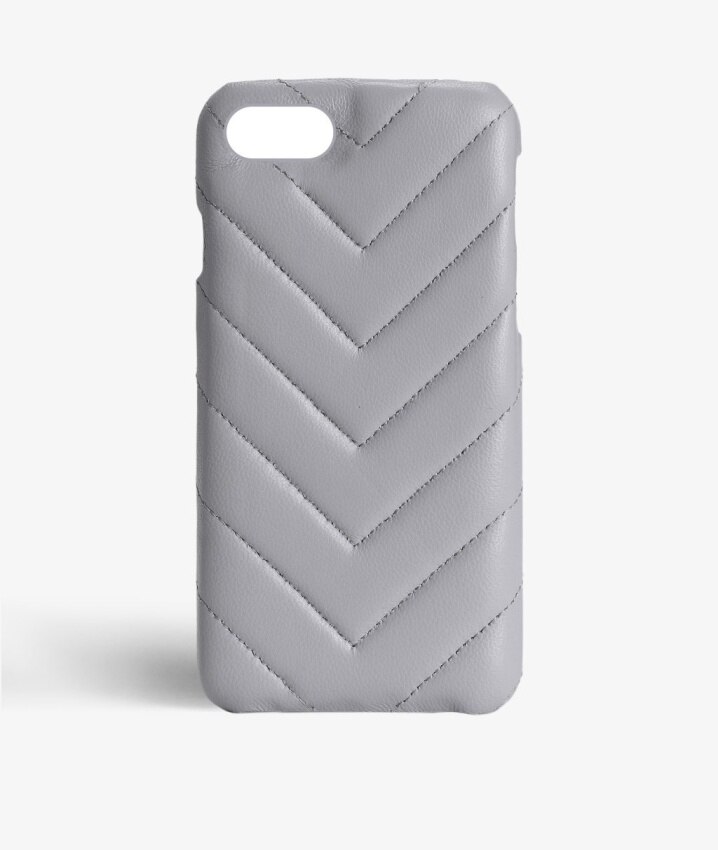 iPhone 7 Case V Nappa Grey