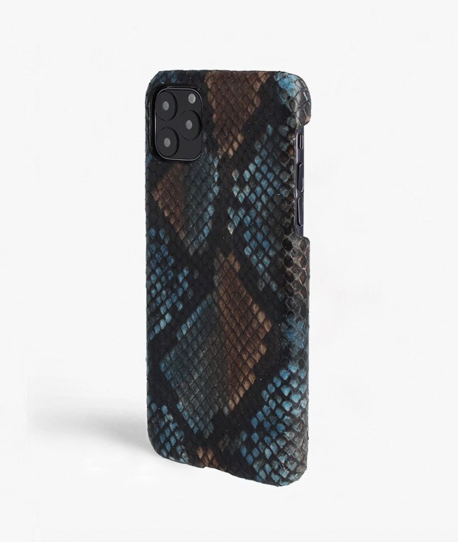 iPhone 11 Pro Max Case Python Multicolor Sunset Blue