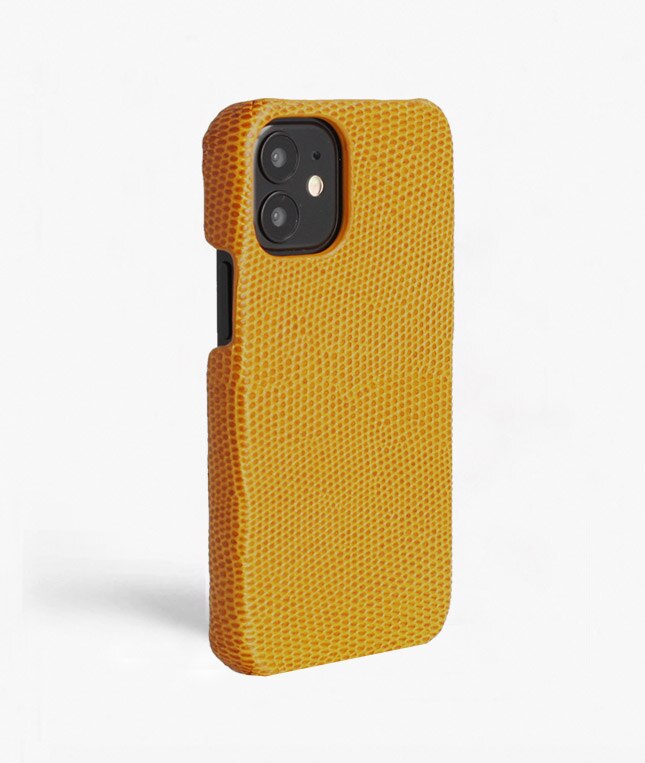 iPhone 12 Mini Case Lizard Yellow