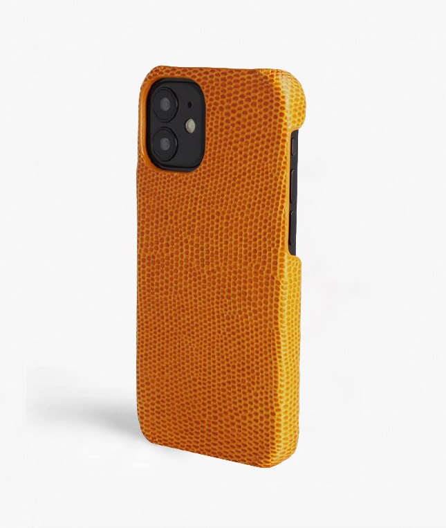 iPhone 12 Mini Case Lizard Yellow