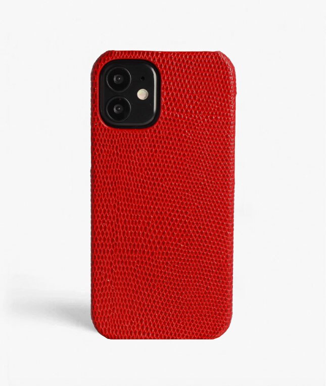 iPhone 12 Mini Case Lizard Red