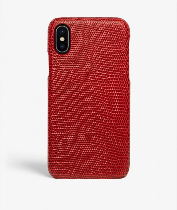 iPhone Xs Max Case Lizard Red