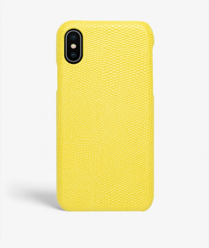 iPhone X/XS Case Lizard Yellow