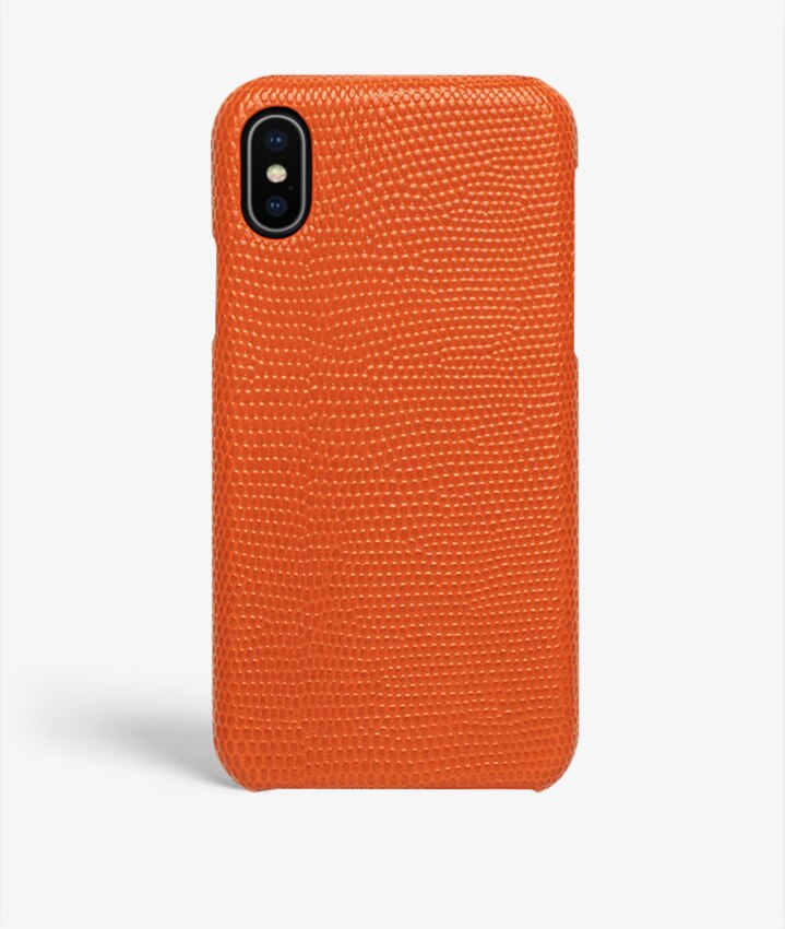 iPhone X/XS Case Lizard Orange