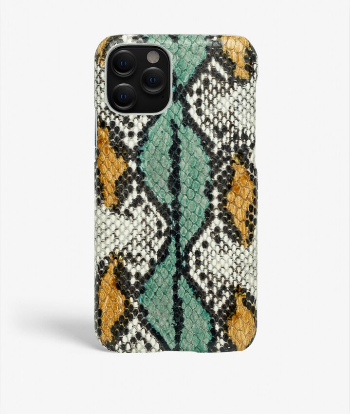 iPhone 11 Pro Max Case Snake Aqua/Ocra