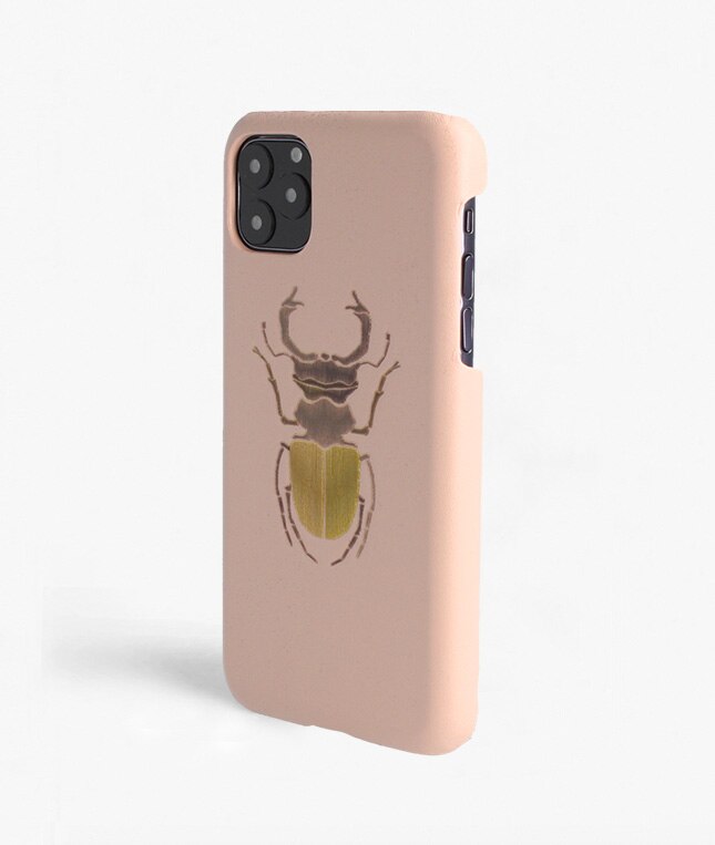 iPhone 11 Pro Max Case Beetle Calf Dusty Pink