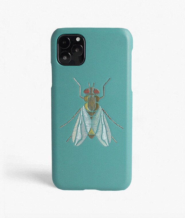 iPhone 11 Pro Max Case Fly Calf Teal