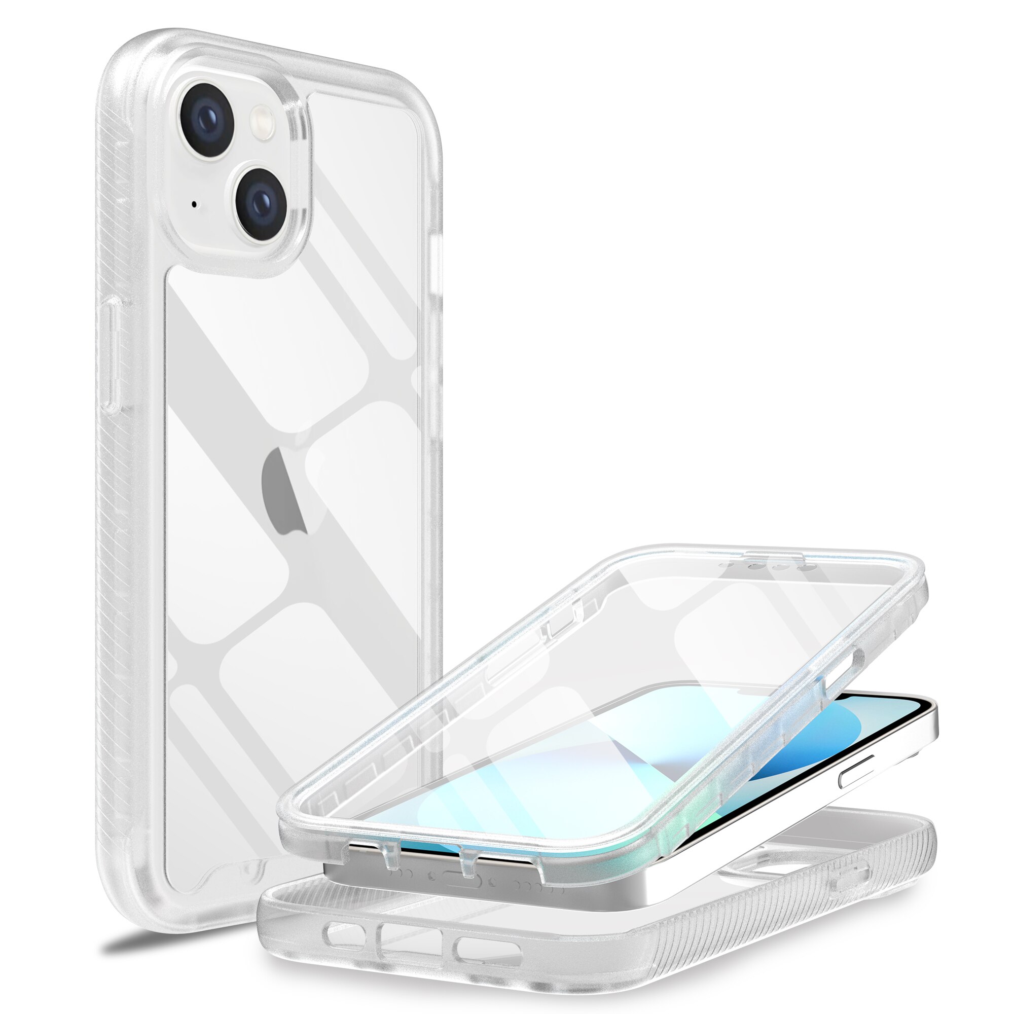 iPhone 13 Full Protection Case Transparent