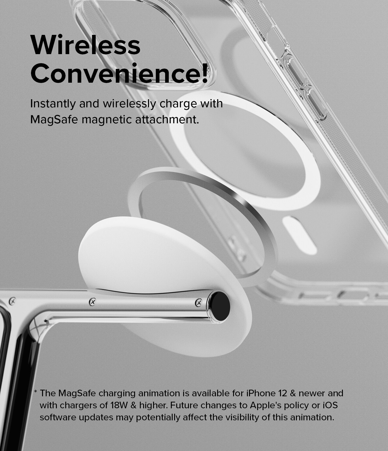 3-in-1 Wireless Charger Stand White