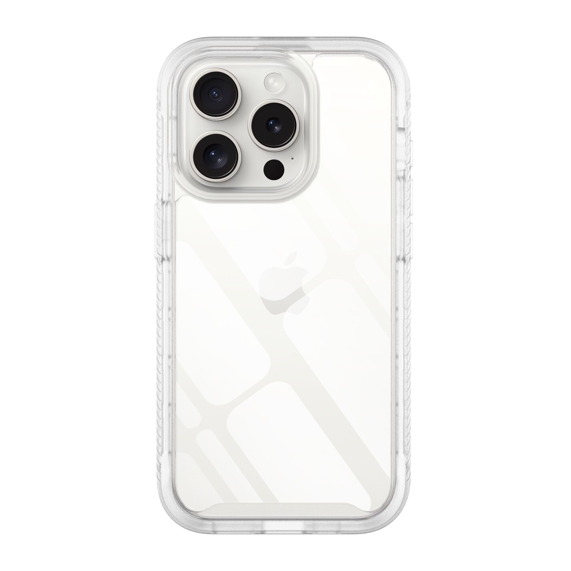 iPhone 15 Pro Max Full Protection Case Transparent