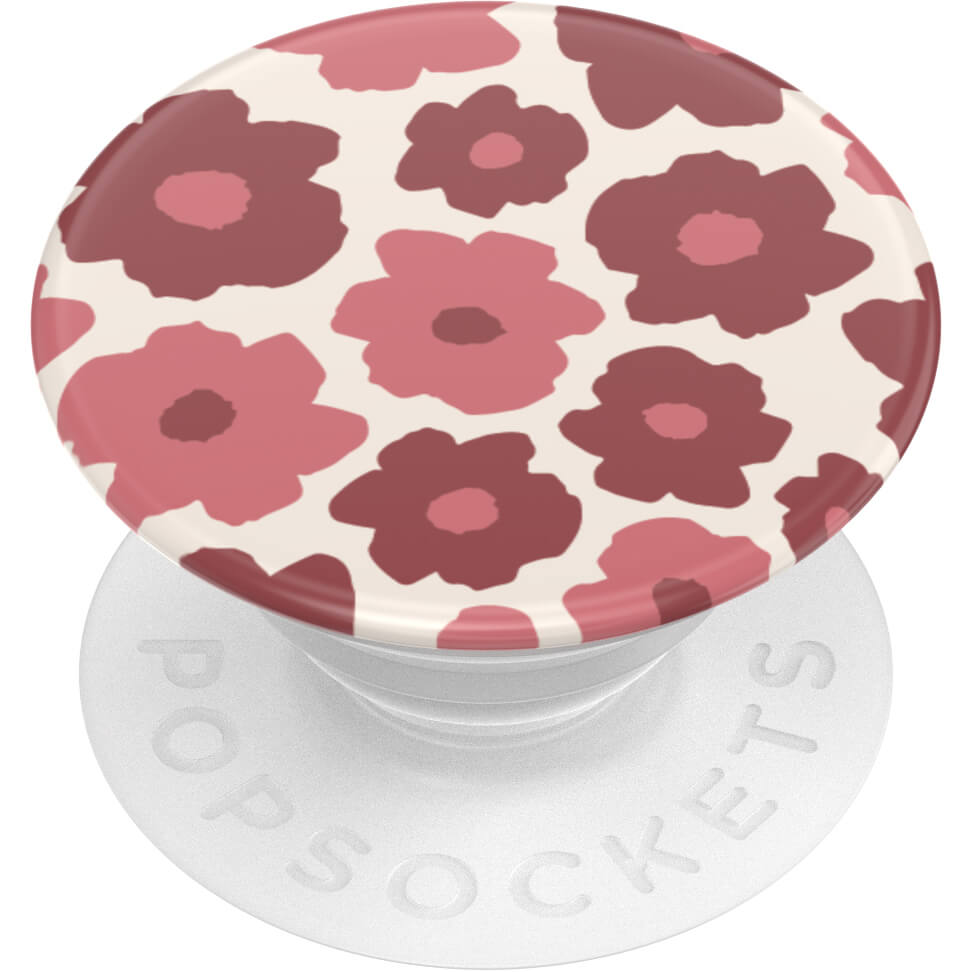 PopGrip Holder/Stand, Mauve Floral