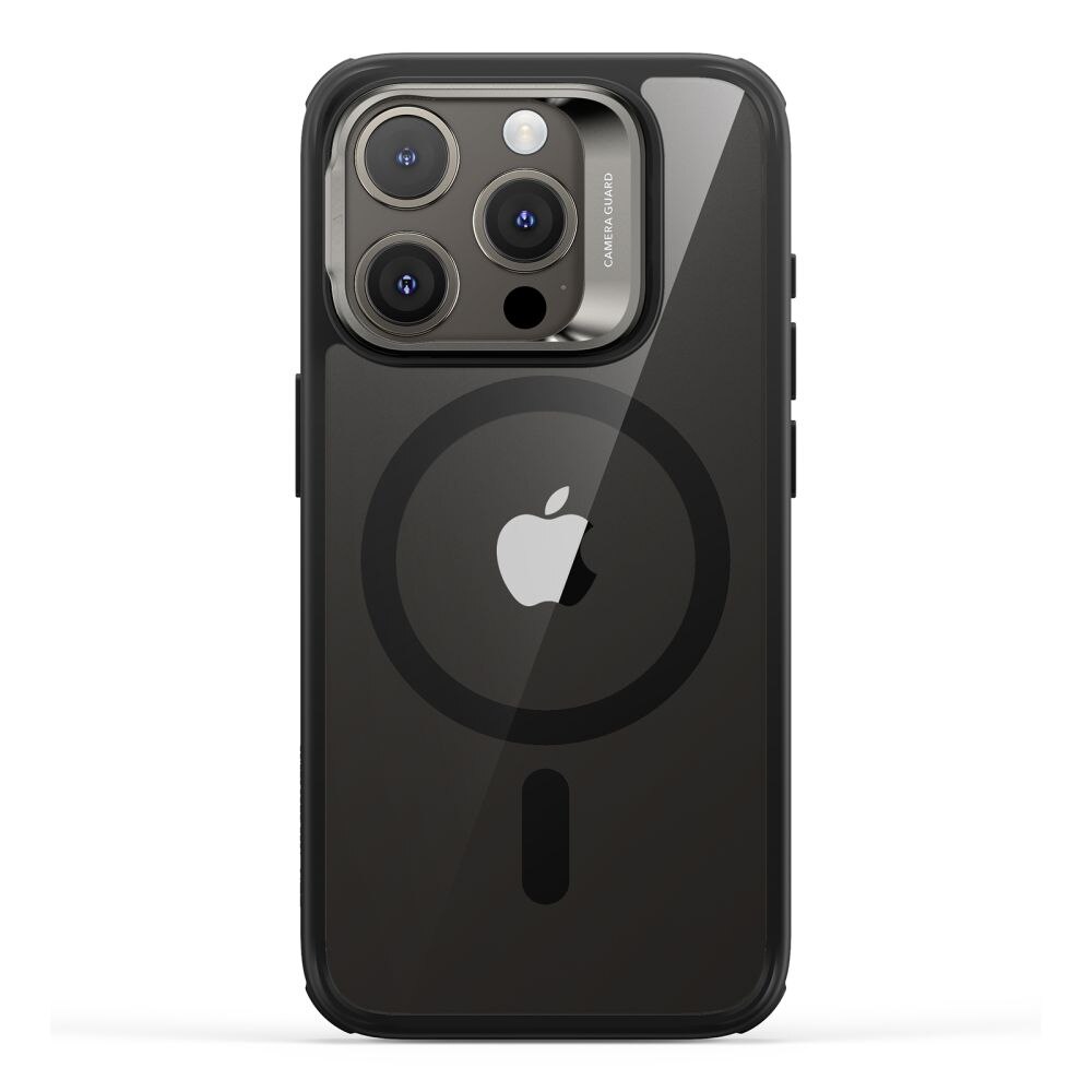iPhone 15 Pro Classic Kickstand Halolock MagSafe Clear/Black