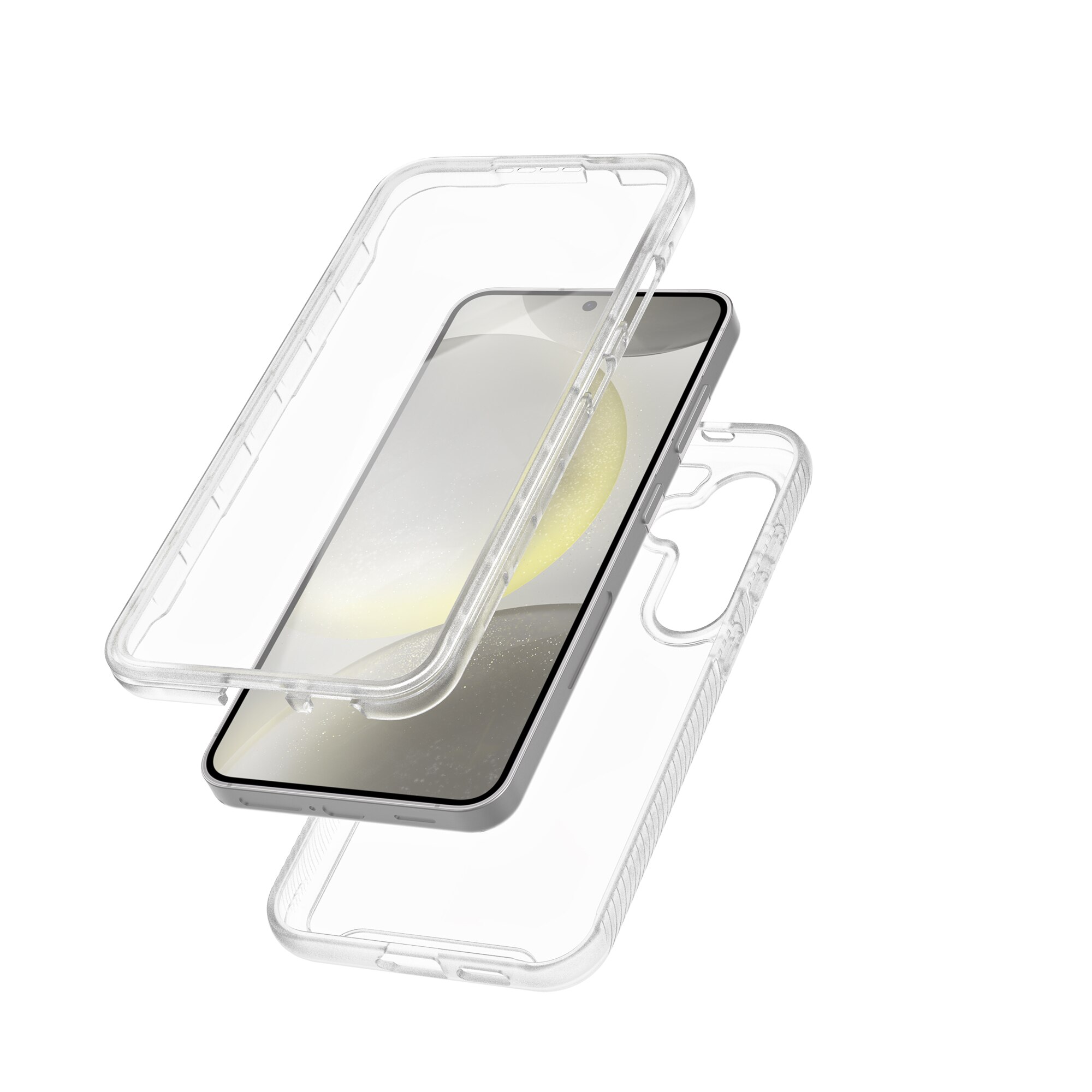 Samsung Galaxy S24 Plus Full Protection Case Transparent