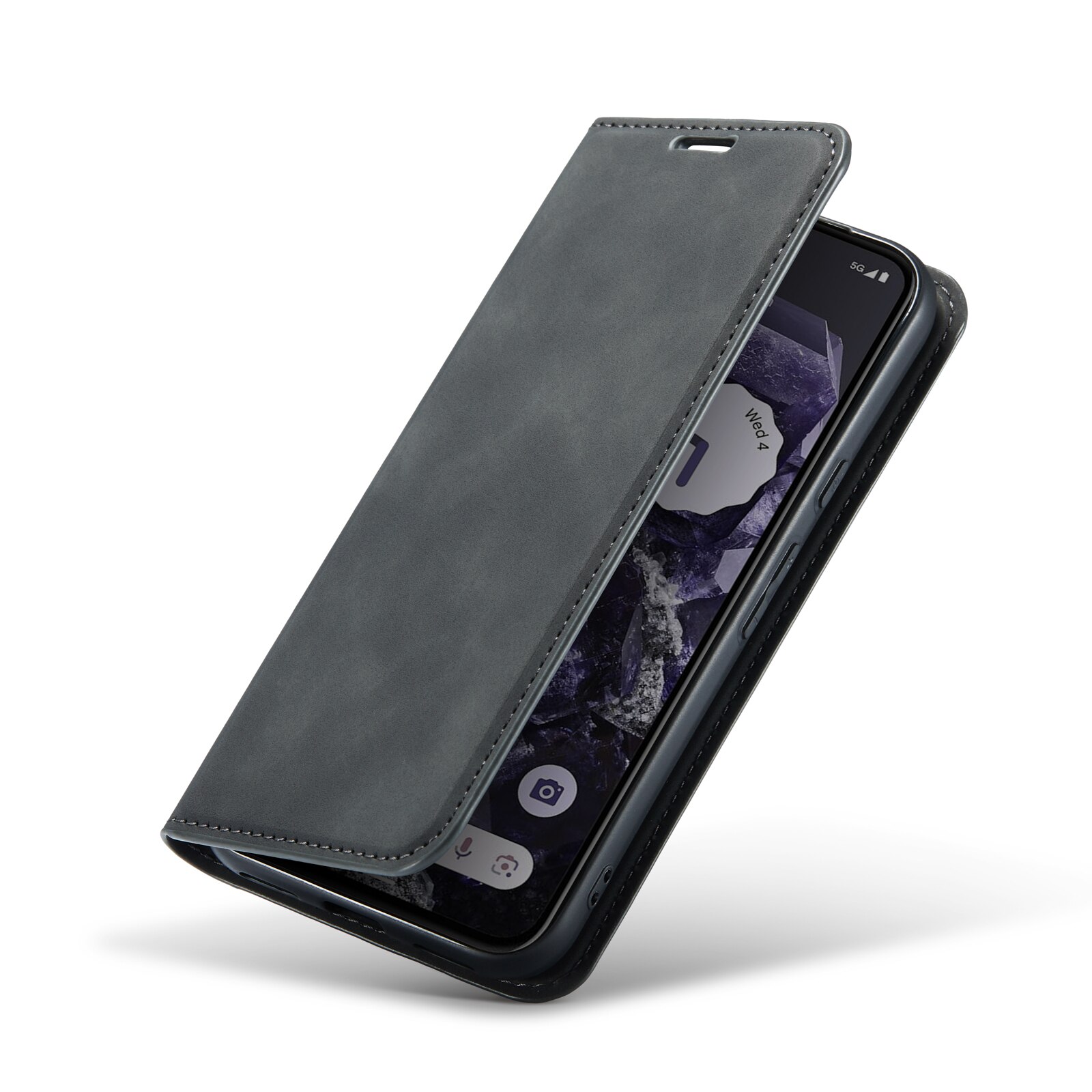 Google Pixel 8a Slim Wallet Case Black