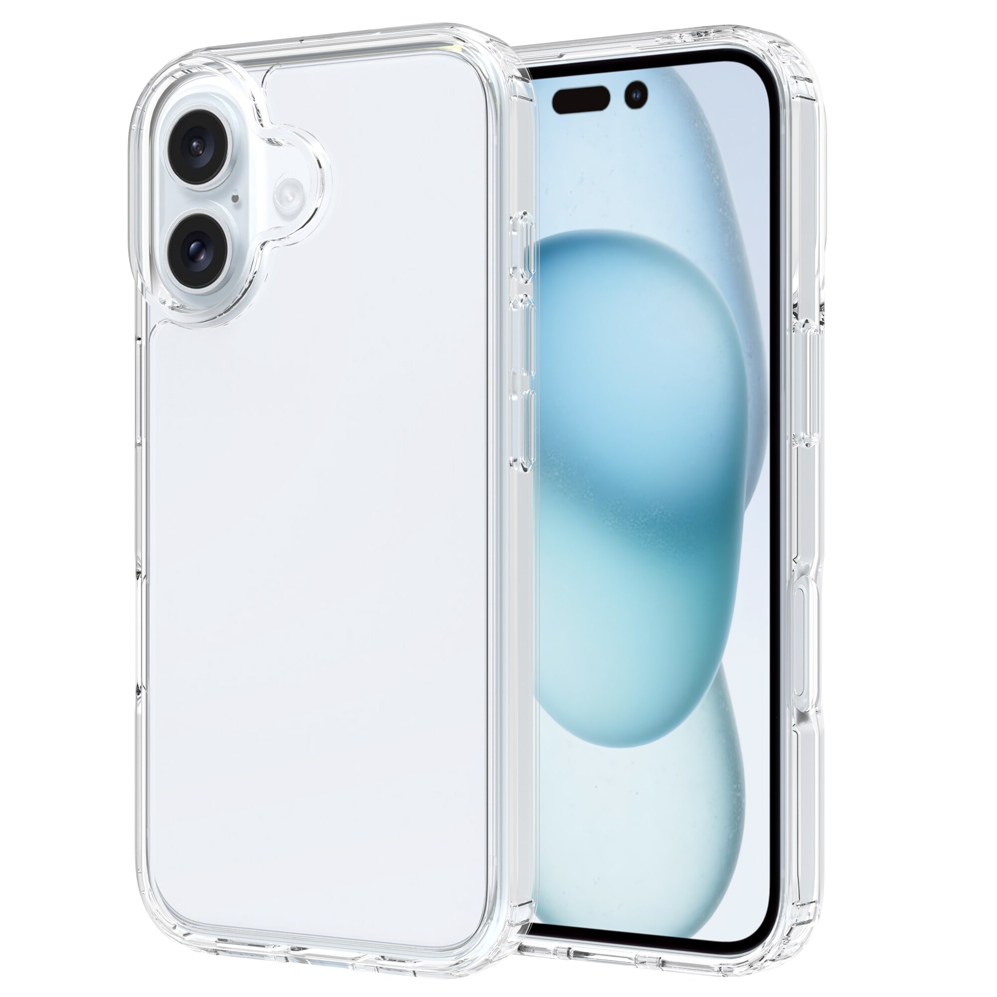 iPhone 16 Plus Hybrid Case Transparent