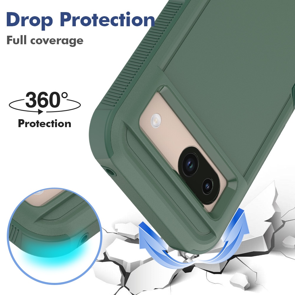 Google Pixel 8a Off-road Hybrid Case Green