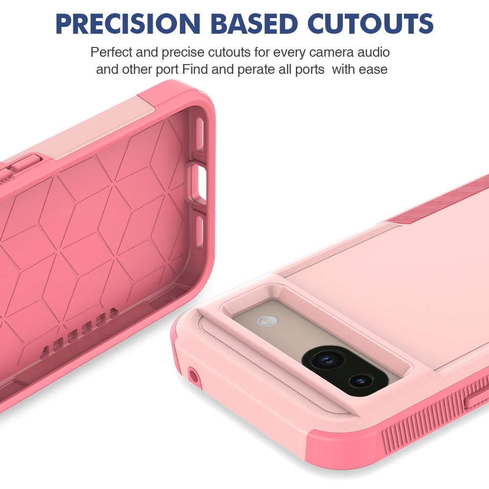 Google Pixel 8a Off-road Hybrid Case Pink