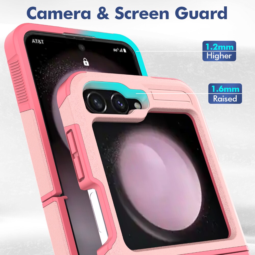 Samsung Galaxy Z Flip 6 Off-road Hybrid Case Pink