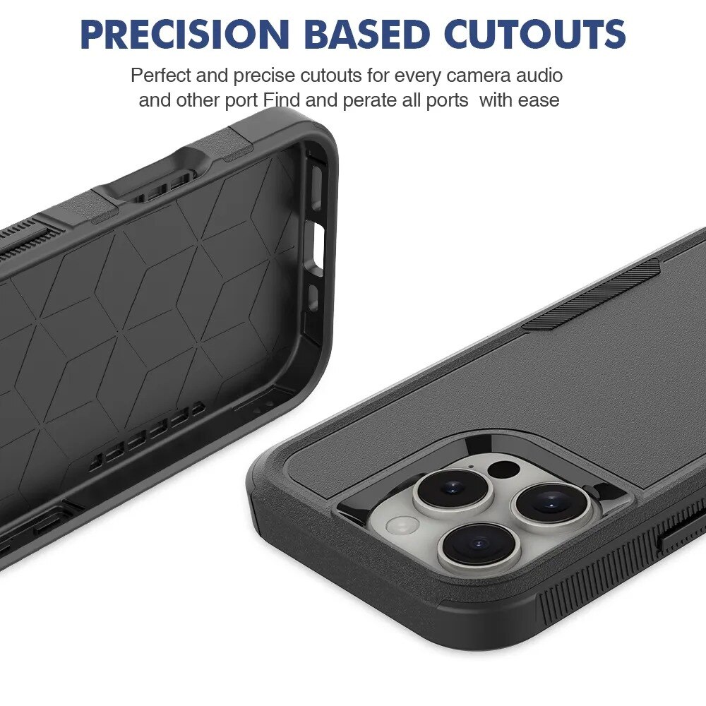 iPhone 16 Pro Off-road Hybrid Case Black