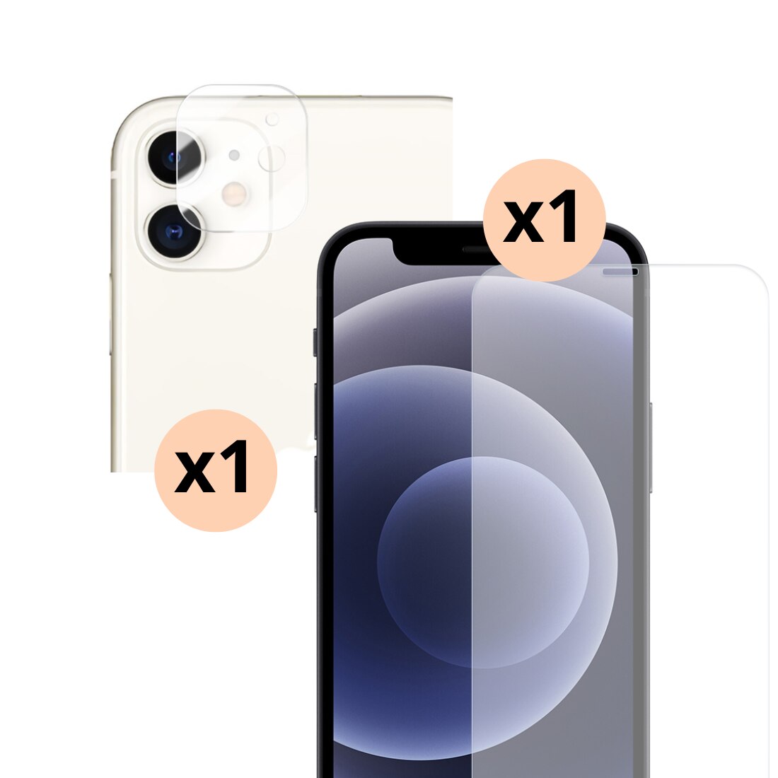 iPhone 11 Camera Protector and Tempered Glass Screen Protector