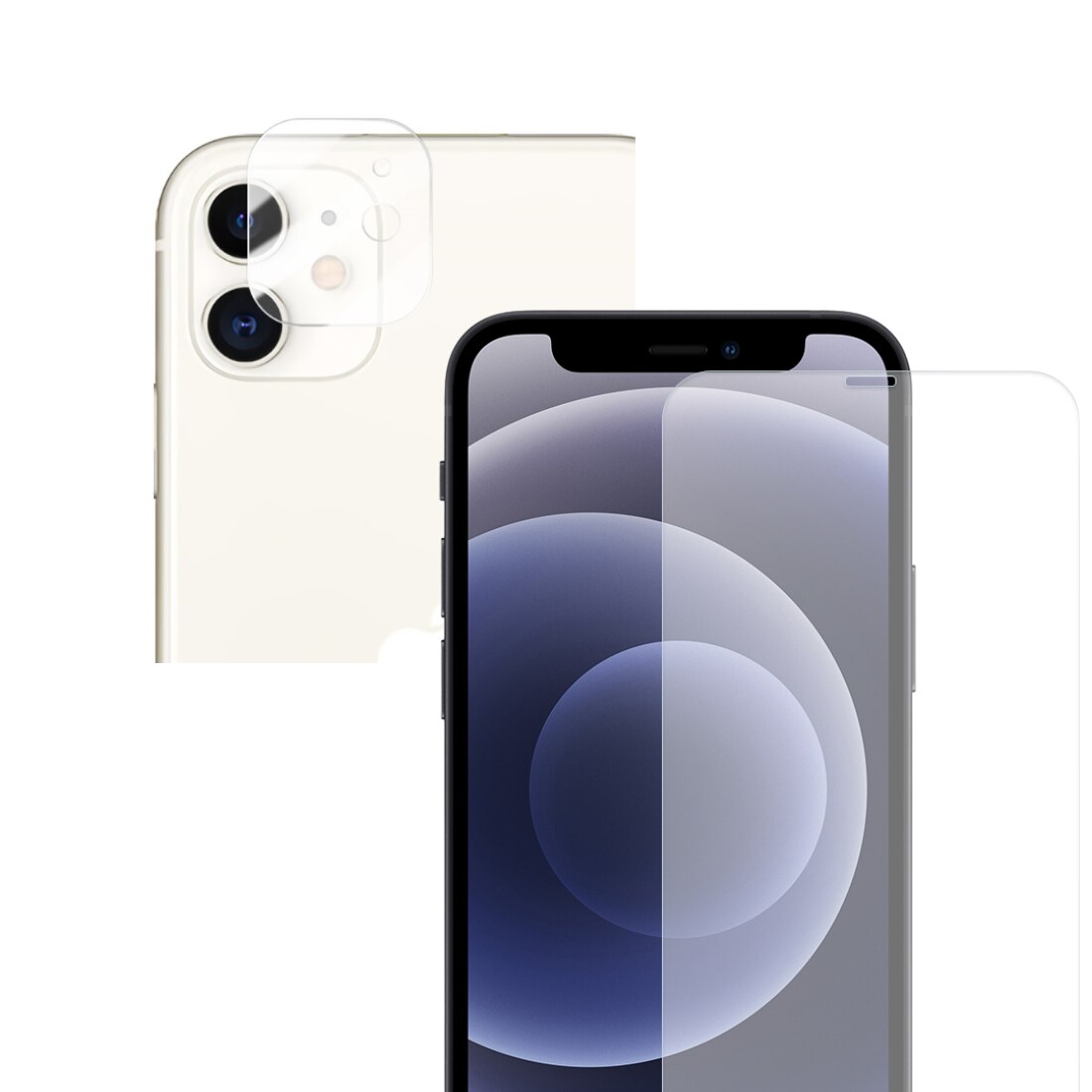 iPhone 11 Camera Protector and Tempered Glass Screen Protector