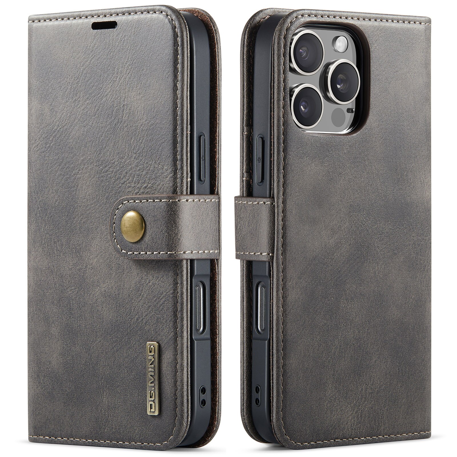 iPhone 16 Pro Magnet Wallet Brown