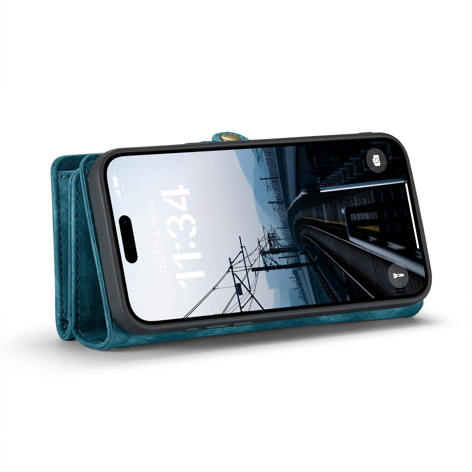 iPhone 16 Multi-slot Wallet Case Blue