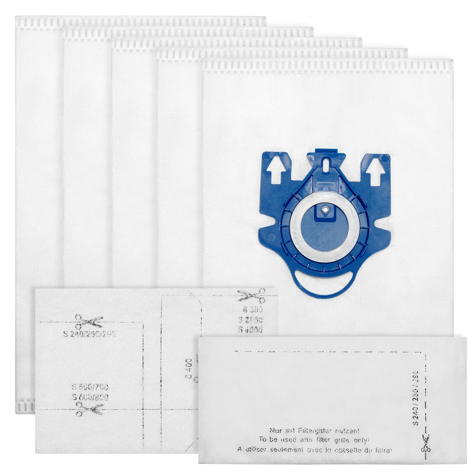 5-pack Vacuum Cleaner Bags  Miele S800-S858